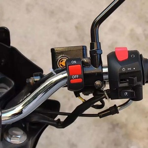 Interruptor de manillar de faro de motocicleta, luz LED de vehículo eléctrico, Cable de 50cm, interruptor de doble botón, Flash, novedad, <span class=keywords><strong>2</strong></span>/3 - Product Image 6