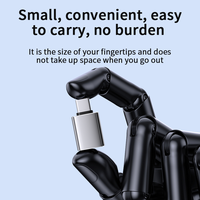Adaptador de teléfono móvil Transferencia DE DATOS Soporte Lector de tarjetas de carga rápida Adaptador Lector de tarjetas USB Conversión C a USB Tipo-c Adaptador OTG
