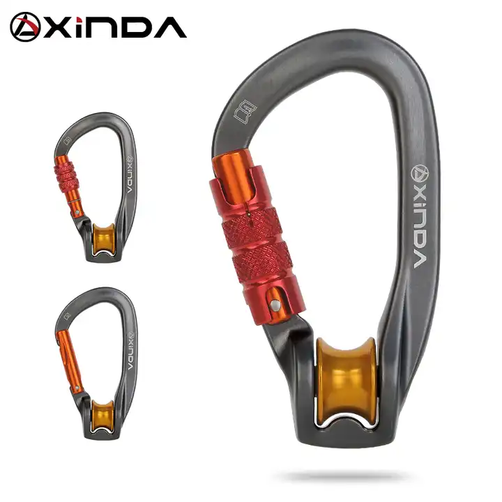 XINDA Screwgate Locking Carabiner Clip - Professional Rock