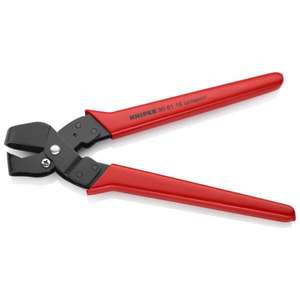KNIPEX - 90 61 20 EAN Notching <b>Pliers</b> burnished, handles with plastic grips - EAN 4003773052081 <b>PLIERS</b> AND CUTTERS - Product Image 1