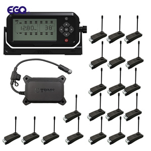 <span class=keywords><strong>TPMS</strong></span> 20 tekerlekler iç kayış tipi birlikte sensörler kamyon/römork lastiği basınç monitörü sistemi Alarm sistemi - Product Image 1