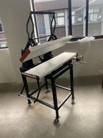 Presse à chaud manuelle 25x100cm pour rubans, ceintures, médailles, sangles d'identification – Impression par sublimation