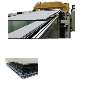 Plastic three layers sandwich board/sheet/plate /panel making machine