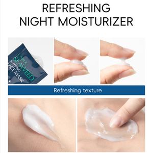 Mascarilla Facial Nocturna de Algas Marinas LAIKOU 3g, Control de Grasa, Hidratante y Suavizante para Todo Tipo de Piel - Product Image 5