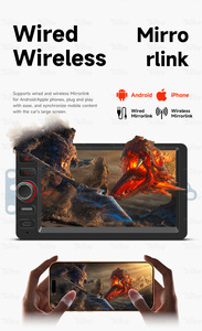 Reproductor de Android para Auto BQCC de 7 Pulgadas y 2 DIN, Carplay Inalámbrico, Navegación GPS, Wifi, Estéreo para Buick Land, Buick GL8 ES, Chevrolet Silverado - Product Image 6