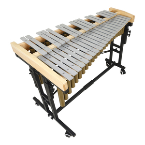 Venta al por mayor profesional orquesta sinfónica trémolo tubos metálicos 37 tonos aluminio xilófono metalófono campana Lyre Glockenspiel - Product Image 3
