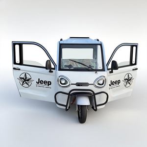 Tricycle entièrement fermé avec un espace de rangement, mini-voiture - Product Image 1