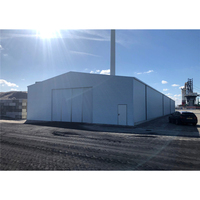 Nave Metálica Prefabricada, Nave Industrial de Acero, Almacén, Taller, Edificio de Almacenamiento
