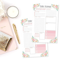 Vente en gros Offre Spéciale personnalisé quotidien à faire liste planificateur bloc-notes avec Logo imprimé 6 "X9" 8 "X11" détacher mémo bloc-notes