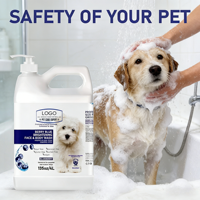 Shampooing Naturel pour Chiens et Chats aux Extraits de Fruits – Ultra Éclaircissant et Éliminateur d'Odeurs – Toilettage en Profondeur Personnalisable