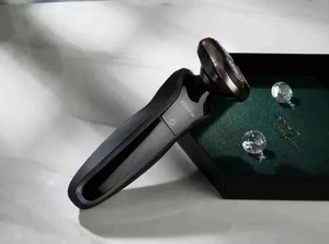 Rasoir électrique intelligent numérique 4D multifonctionnel bleu délavé, étanche IPX7, tondeuse à barbe pour hommes - Product Image 3