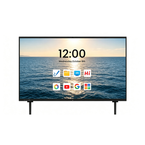หน้าจอสัมผัสแบบอินเทอร์แอคทีฟขนาด 75 นิ้ว สำหรับการศึกษา พร้อม OPS จอแบน LED 4K สมาร์ทบอร์ด ระบบแอนดรอยด์ วินโดวส์ สำหรับโรงเรียนและห้องเรียน - Product Image 2