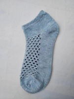Chaussettes d'été respirantes en maille pour hommes, couleur unie, fines, à bas prix, en gros et en stock