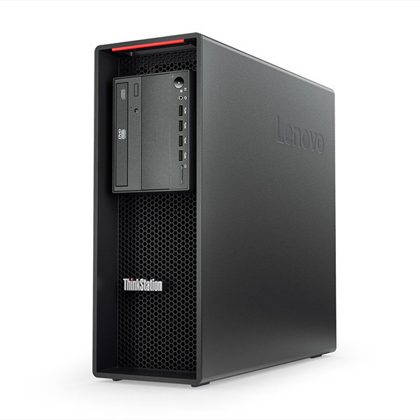 Customizable Workstation ThinkStation P520 with USB Memory Port Designed for CAD Graphics Processing and 3D Rendering