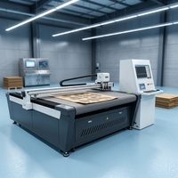 Machine de découpe de carton ondulé robuste pour autocollants en vinyle