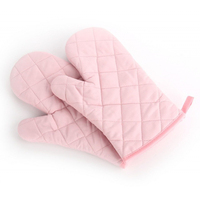 Gants de cuisine en coton Tomedeks, ustensiles de cuisine professionnels, 1 paire, résistants à la chaleur, manipulation des aliments à haute température, prévention des brûlures