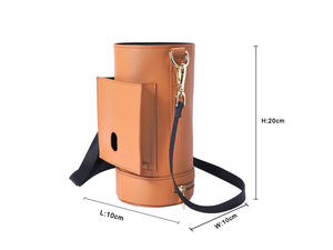 Bolso de Hombro de Cuero Genuino Creativo, Bolso de Gimnasio de Gran Capacidad, Bolso de Viaje Multifuncional Unisex - Product Image 6