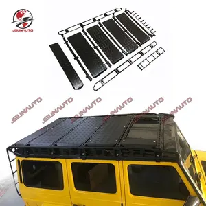 High Quality Off-Road Style Car Luggage Rack With Ladder For Benz G Class W464 W463 G63 G500 G350 Roof Luggage Carrier