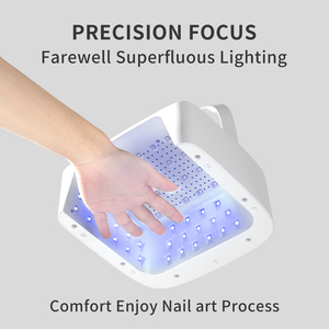<span class=keywords><strong>Lampe</strong></span> à ongles <span class=keywords><strong>LED</strong></span> UV rechargeable SNRQI à 71 perles, avec repose-bras souple professionnel, pour gel UV – Meilleure vente - Product Image 2
