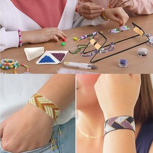 <span class=keywords><strong>Telaio</strong></span> per <span class=keywords><strong>perline</strong></span> in metallo per braccialetti, collane, cinture e altro ancora - Product Image 6
