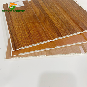 Panel de PVC con Diseño de Madera de Nogal Oscuro FREYR FOREST, 3 Ranuras, Moderno, Impermeable, para Techo y Pared, Doble Uso - Product Image 6