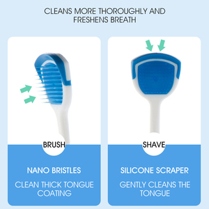 Limpiador de <span class=keywords><strong>Lengua</strong></span> de Alta Calidad, Raspador de <span class=keywords><strong>Lengua</strong></span> de Plástico con Fórmula Eficaz, Producto Práctico para <span class=keywords><strong>la</strong></span> Limpieza de <span class=keywords><strong>la</strong></span> <span class=keywords><strong>Lengua</strong></span> - Product Image 3