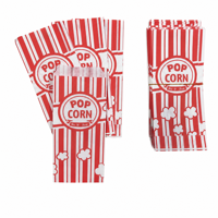 Sacs d'emballage pour pop-corn 1 oz, pochettes en papier personnalisées imprimées en gros pour machines distributrices de concession de cinéma