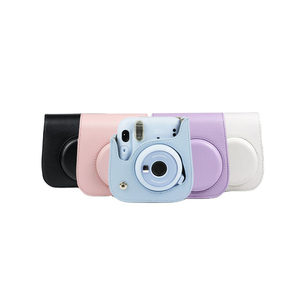 Caiul Meilleure vente Étui de protection en cuir PU pour appareil photo instantané Fujifilm <span class=keywords><strong>Instax</strong></span> Mini 11 - Product Image 1