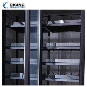 הליכה במדף קריר מתלה מתכת שחור מדפים מקרר תצוגה מדפים חוט סופרמרקט מדפים מערכת מדף רולר מדפים מערכת - Product Image 4