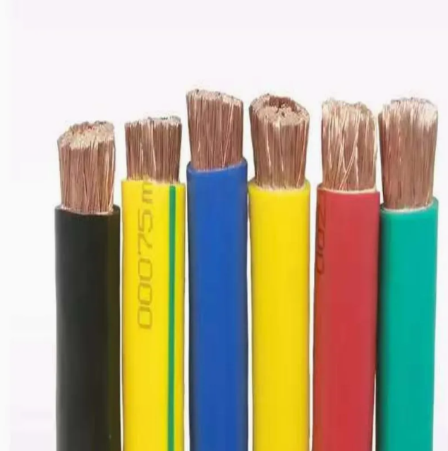 Professional Custom 300/500V RVV Stranded Copper PVC Flame-retardant Heat-resistant Flexible Cable Pure Copper Sheath Control