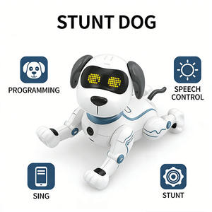 Chien robot interactif programmable EPT Stunt Dog RC avec commande vocale et chant, chien RC 2.4G pour enfants de 3 à 12 ans - Product Image 2