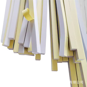 EVA Sealing <b>Strip</b> For Bathroom Mirror Double Sided Adhesive White Custom Size Windproof Dustproof Easy Installation - Product Image 2