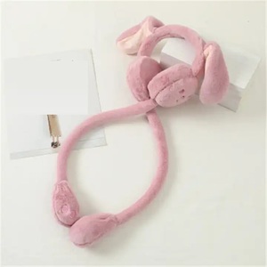 K1076 orejeras calientes moverán Orejas de conejo orejeras lindas clima de invierno femenino orejeras cálidas paquete anticongelante sombrero de oreja - Product Image 4