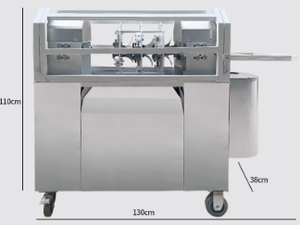 STRONG 2025 Nouveau modèle de machine à couper et à peler les légumes et la canne à sucre haute productivité 380V avec moteur central pour usage commercial et restauration - Product Image 2