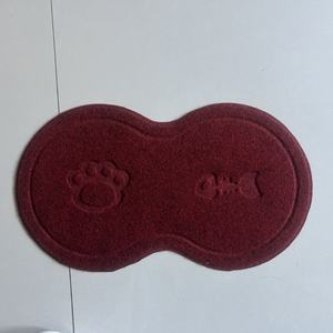 Alfombrilla para arena de gato Fishbone, de PVC con bucles de alambre, ecológica, con patrón sólido, antipatrullaje, para jaulas de gatos, antipinchazos de patas - Product Image 6