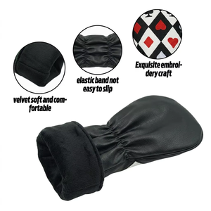 Juego de 3 Fundas para Palos de Golf, de Cuero PU Premium, Impermeables, para Driver, Fairway e Híbrido, MOQ 100 Piezas, Logotipo Personalizado GAMEN GOLF - Product Image 2