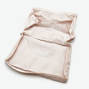 Sac de voyage de différentes tailles, grande capacité, personnalisé, brodé, cube de rangement en nylon, sac de voyage en maille pour les voyages - Product Image 4