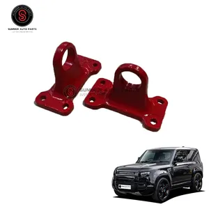 Hoge Kwaliteit DEF4X4 Universele Haak Voertuig Kit Staal Rode Slepen Hanger Trekhaak Voor Land Rover Defender 2020