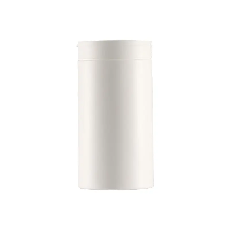 1000ml 32oz White Soft Touch Supplement Flaschen Glasbehälter für Pulver verpackungen Weiße HDPE-Plastik gläser mit PP-Schraub deckel