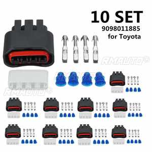 5/10 Conjuntos de Conectores Eléctricos de 4 Pines para Bobina de Encendido de Automóvil para Toyota Camry Corolla Rav4 Highlander 90980-11885 - Product Image 1
