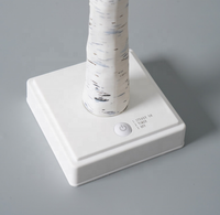 Lumières d'arbre artificielles en bouleau avec LED, 60 cm, 144 LED, alimentées par piles, pour la décoration de la maison, des coins, des mariages, de Noël