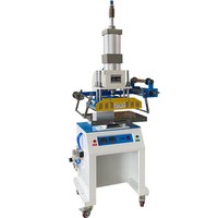 Machine de gaufrage pneumatique à chaud pour dorure à l'or, machine de bronzage pour papier PVC, invitations de mariage, couvertures de livres, sacs en papier