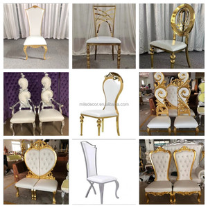 Silla <span class=keywords><strong>de</strong></span> Acero Inoxidable para Hotel, Venta al por Mayor <span class=keywords><strong>de</strong></span> Fábrica, Silla Blanca para Banquete <span class=keywords><strong>de</strong></span> Boda - Product Image 4