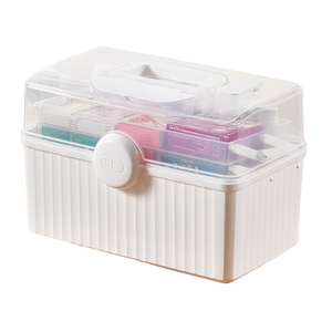 Boîte de rangement polyvalente portable Design rectangulaire Finition brillante pour l'organisation d'outils de médecine en matériau PP durable - Product Image 5