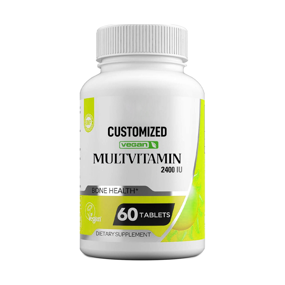 Wholesale Multivitamin Supplement with Vitamin A C D E and Zinc for Immune Health Support Multivitamin Tablet for Women and Men