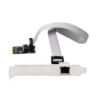 Carte réseau 2.5G M.2 Port unique M.2 B Key M Key vers carte contrôleur Ethernet LAN PCIe 2.5G avec puce Intel I226