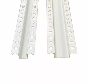 Nqfiber PVC hình chữ U cạnh trang trí <span class=keywords><strong>TRIM</strong></span> cho thạch cao góc Bead nhựa vách thạch cao góc hạt góc cho xây dựng - Product Image 2