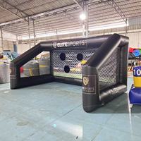 Jeux gonflables interactifs personnalisés pour sports d'équipe en plein air, jeu de tir au football gonflable, jeu de tir sur cible de football