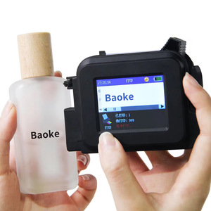 Hoch auflösender tragbarer thermischer Tinten strahl drucker Verfalls datum Chargen codierer zum Etikettieren von Verpackungs karton Kunststoff getränken - Product Image 1