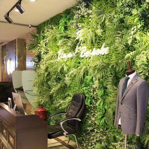 ألواح جدارية خضراء صناعية على ألواح جدارية خضراء صناعية لديكور النباتات الاصطناعية - Product Image 2